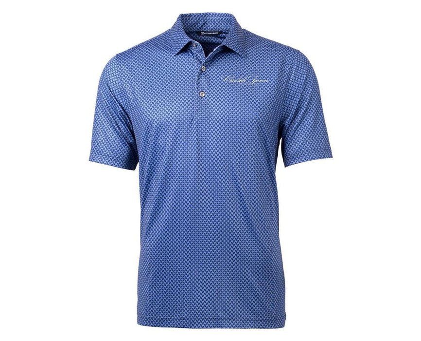 Pike Banner Print Stretch Polo