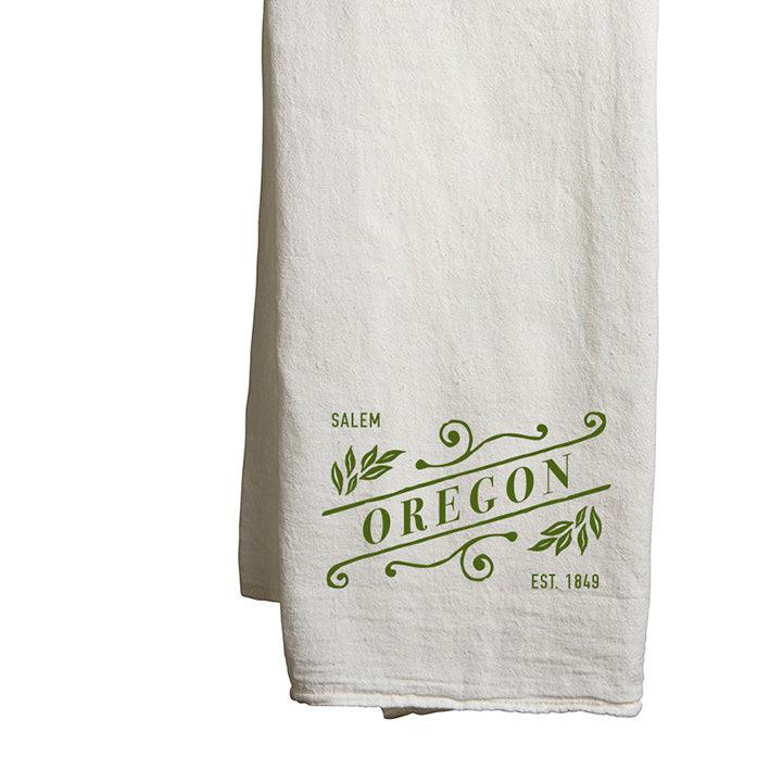 Tea Towel Oregon Slant Collection